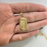 Dije Rostro de Cristo 2.05gr / 3.4cm / Oro Amarillo &