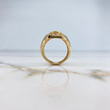 Anillo Virgen de Guadalupe Silueta 12.15gr / T11 3/4 / Circones Blancos Azules Fucsias Oro Amarillo $