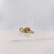 Dije Gorra AD 4.4gr / 2.8cm / Circones Blancos Negros Tres Oros $