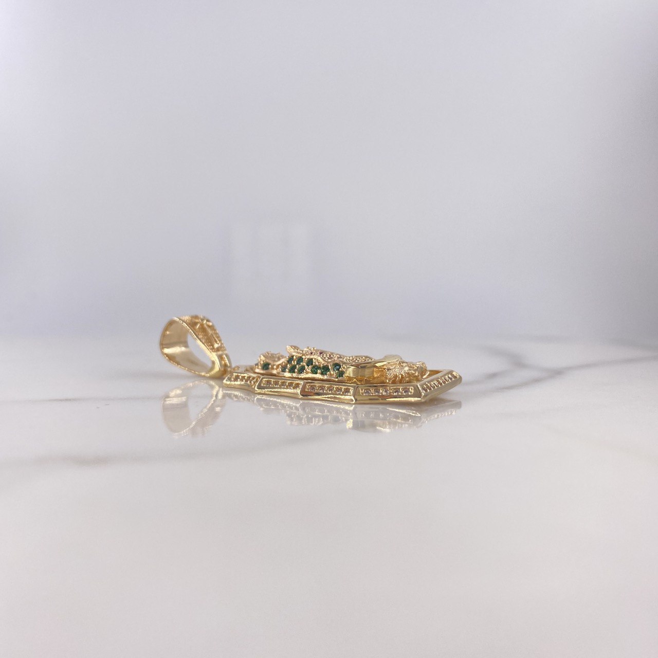 Dije Virgen De Guadalupe 10gr / 4.5cm / Circones Blancos Verdes Fucsias Oro Amarillo $
