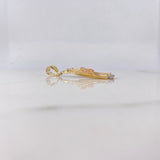 Dije Virgen del Carmen 6.15gr / 4.2cm / Circones Blancos Tres Oros $
