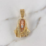 Dije Rostro de Cristo 9.45gr / 3.8cm / Tres Oros $