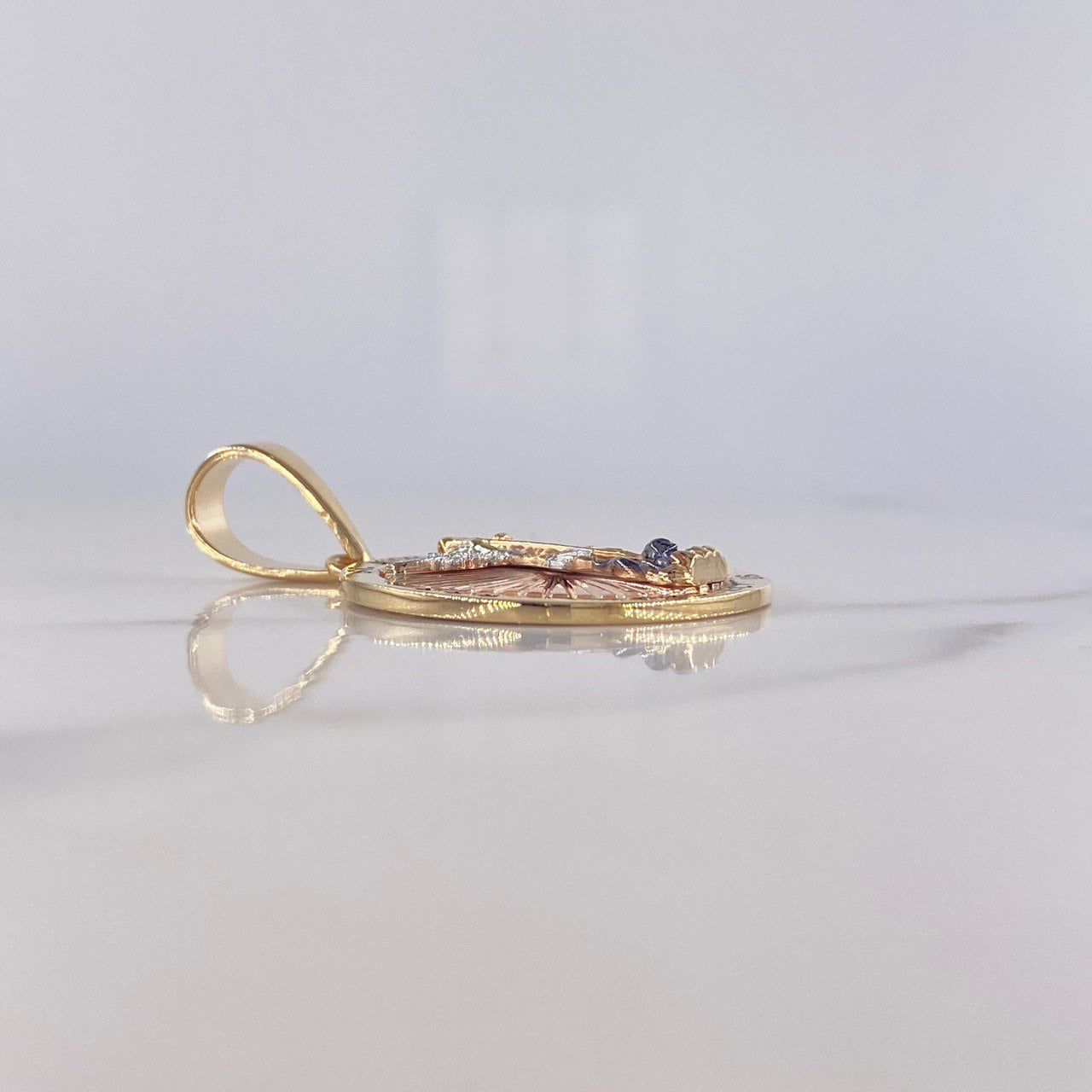 Dije San Miguel Arcángel 9.15gr / 4cm / Tres Oros $