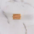 Anillo Última Cena 11.85gr / T9 1/2 / Circones Blancos Tres Oros $