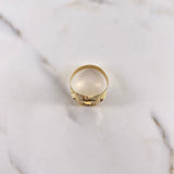 Anillo Sello Pre Colombino 3.1gr / T8 1/4 / Cristos Oro Amarillo $