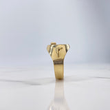 Anillo Sello Pre Colombino 3.1gr / T8 1/4 / Cristos Oro Amarillo $