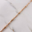 Cadena Rustica Dubai 32.5gr / 60cm / 4mm Oro Rosa &