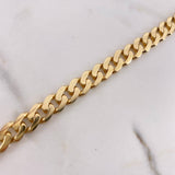 Pulso Cubano 14.05gr / 23cm / 7.5mm Broche Cajon Circones Blancos Oro Amarillo $