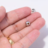 Bola Lisa 7mm Oro Blanco $