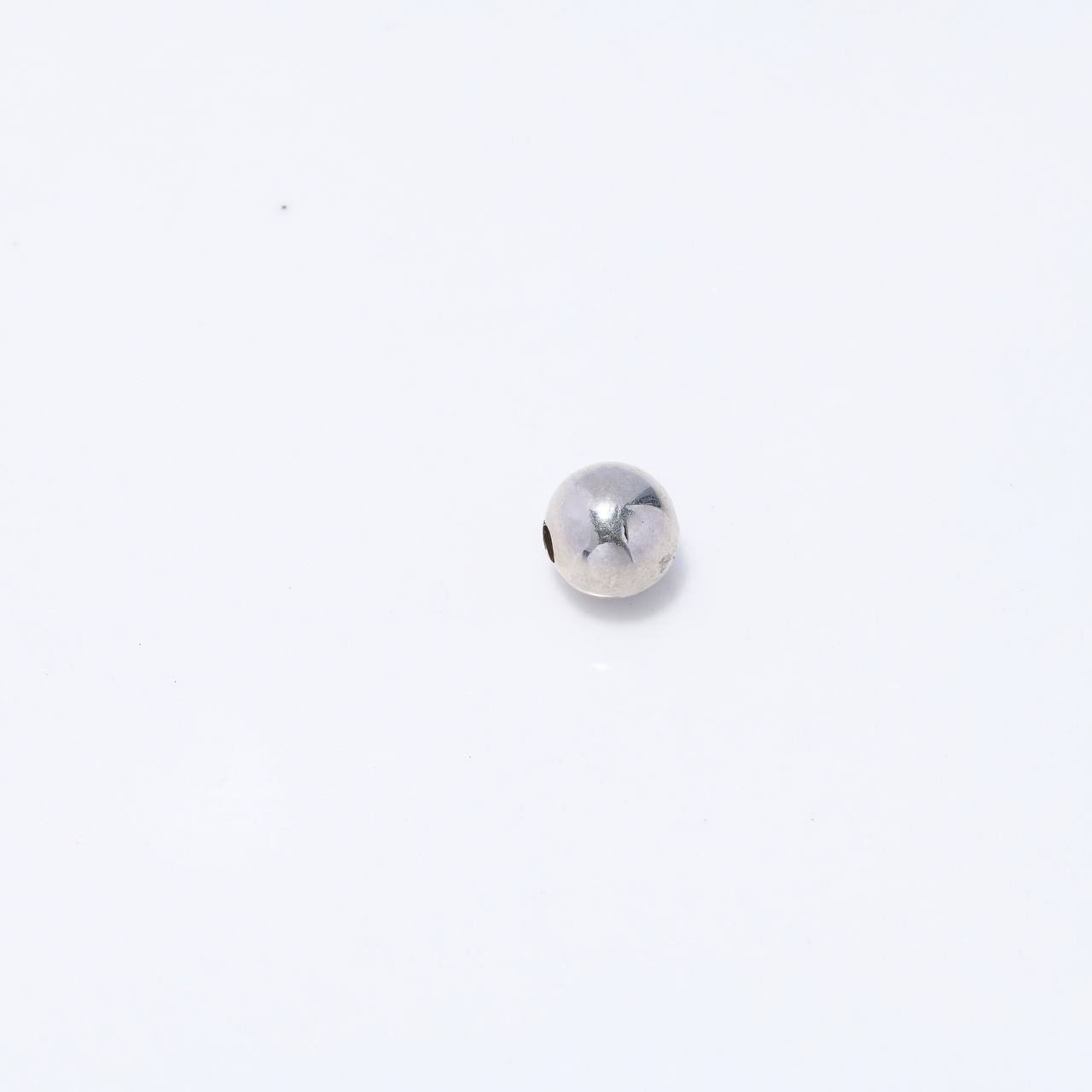 Bola Lisa 7mm Oro Blanco $