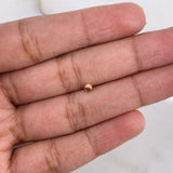 Bola Lisa 0.05gr / 3mm Oro Rosa 18K &