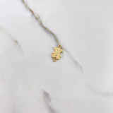 Herraje Oso Ts 0.5gr / 1.6cm / Oro Amarillo $