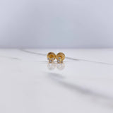 Topos Ratón 0.55gr / Circones Blancos Oro Amarillo $