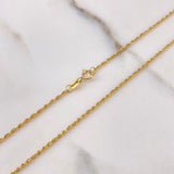 Cadena Lazo 1.1gr / 60cm / 1mm Oro Amarillo +3 $