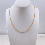 Cadena Lazo 0.9gr / 50cm / 0.95mm Oro Amarillo +3 $
