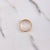 Anillo Argolla Tornillo 3.45gr / T7 3/4 / Oro Rosa $