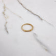 Anillo Tornillos De Orion 1.65gr / T7 3/4 / Circones Blancos Oro Amarillo $