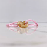 Pulsera Rosada Tornillo 2.55gr / Oro Amarillo $