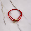 Pulsera Roja Tornillo 2.65gr / Oro Amarillo $