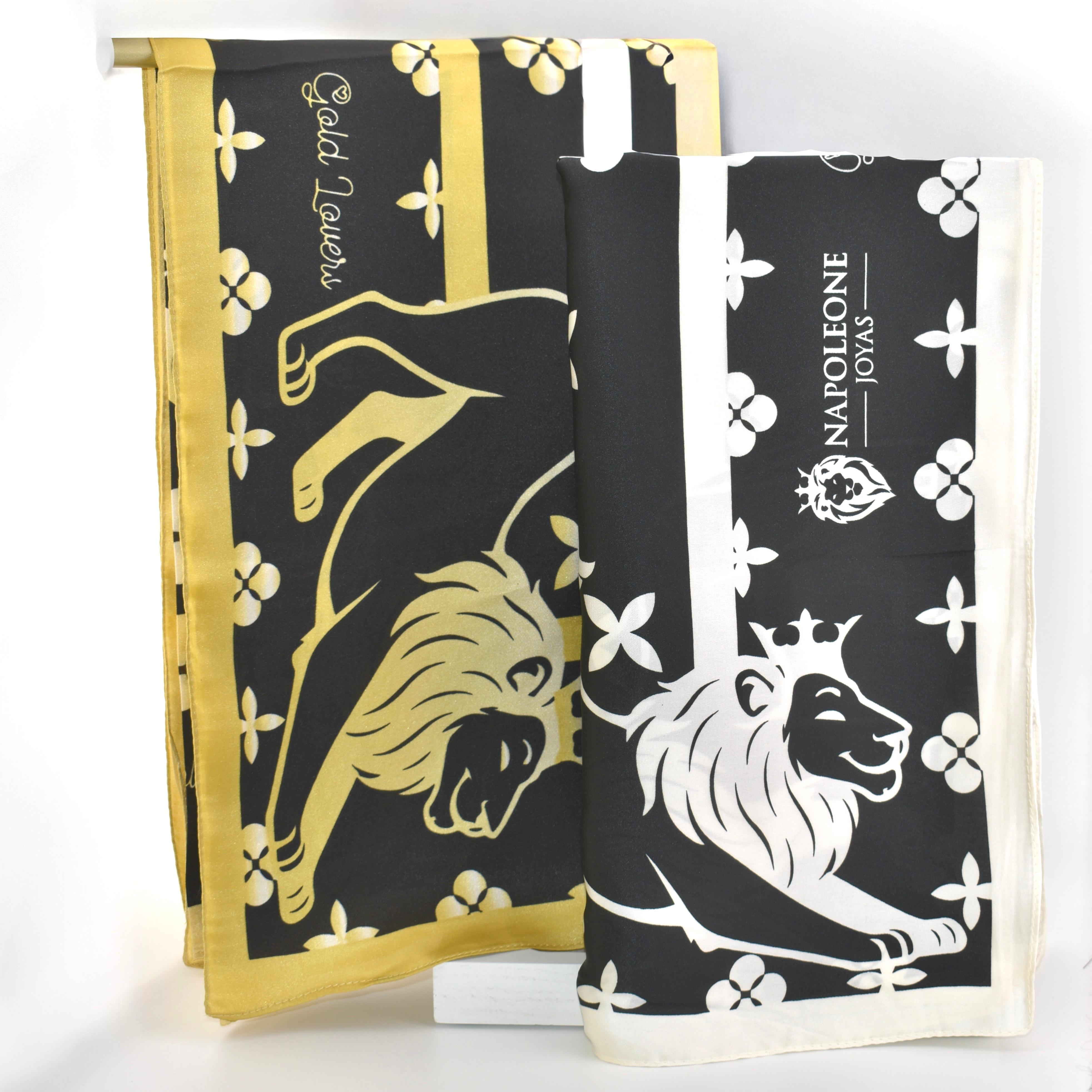 Pañoleta Gold Lovers – Leones Blancos