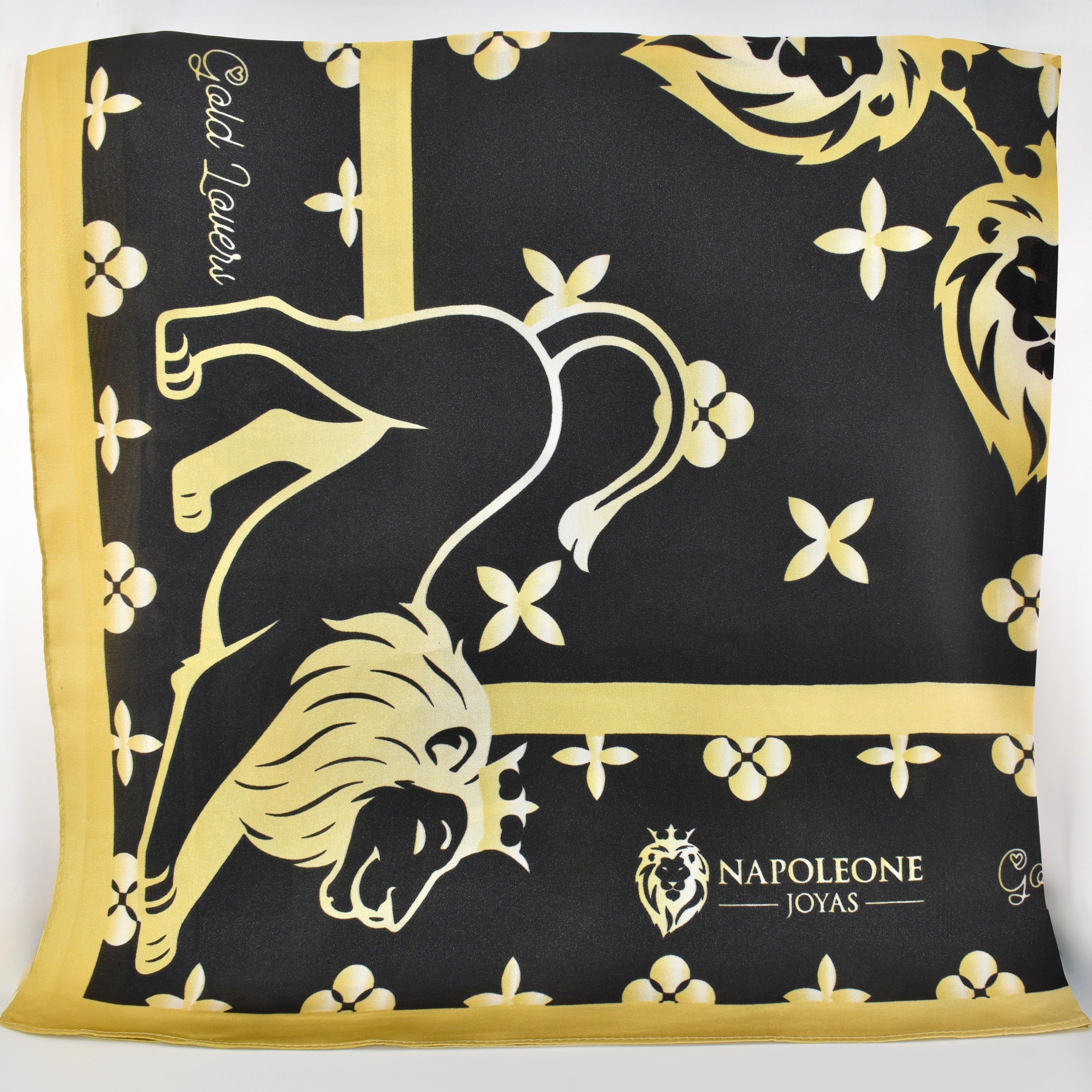 Pañoleta Gold Lovers – Leones Dorados