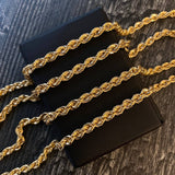Cadena Lazo  25.15gr / 50cm / 4.0mm Oro Amarillo +3 &