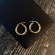 Candongas  Majo 1.5gr / 2cm / Diamantado Oro Amarillo&