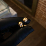 Topos Bola Diamantado 1.05gr / 7mm Oro Amarillo ©