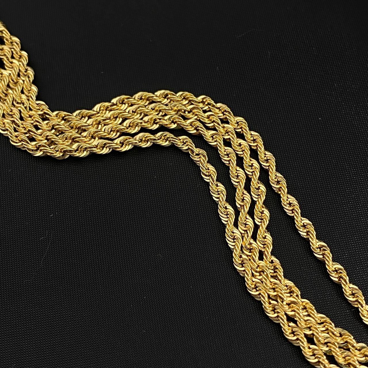 Cadena Lazo 5.4gr / 60cm Oro Amarillo +3