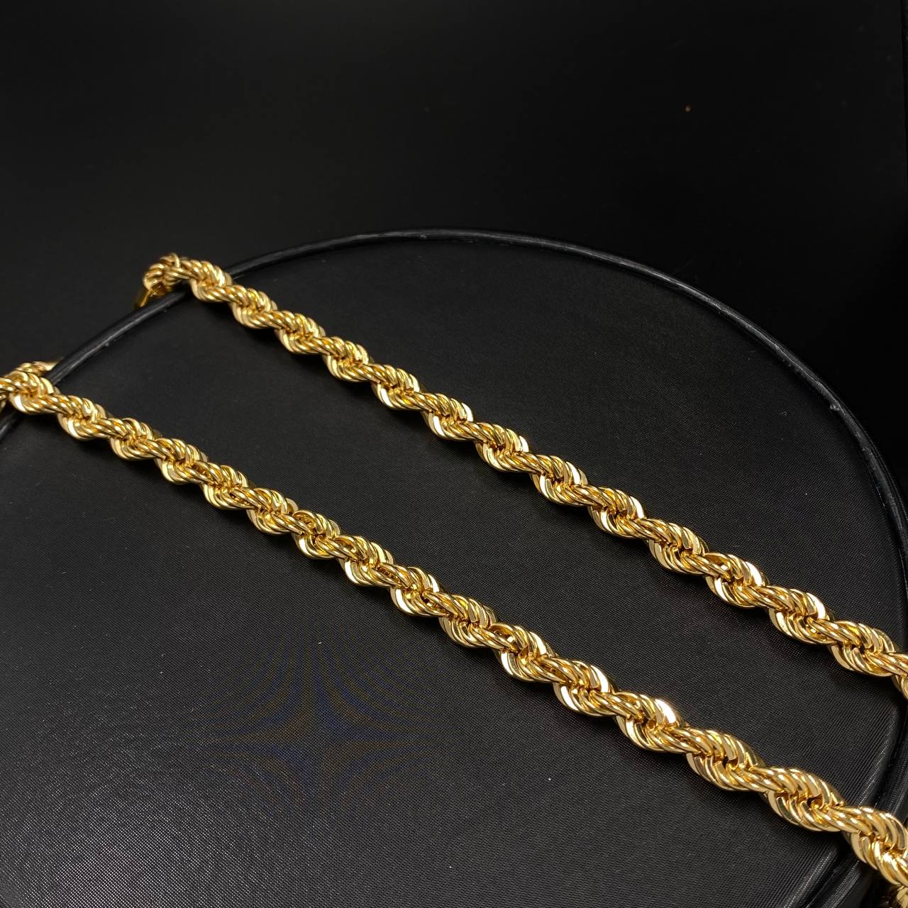 Cadena Lazo  30.0gr / 60cm / 4mm Oro Amarillo +3 &