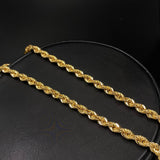 Cadena Lazo  30.0gr / 60cm / 4mm Oro Amarillo +3 &