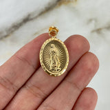 Dije Virgen de Guadalupe 1.5gr / 3.2cm Troquelado Oro Amarillo