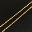 Cadena Franco 3.95gr / 60cm / 0.95mm  Oro Amarillo +4 &