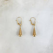 Candongas Lagrima 1.15gr / 4.1cm / Oro Amarillo 18K