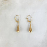 Candongas Lagrima 1.15gr / 4.1cm / Oro Amarillo 18K