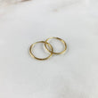 Candongas Mini Aro 0.85gr / 1.6cm / Oro Amarillo