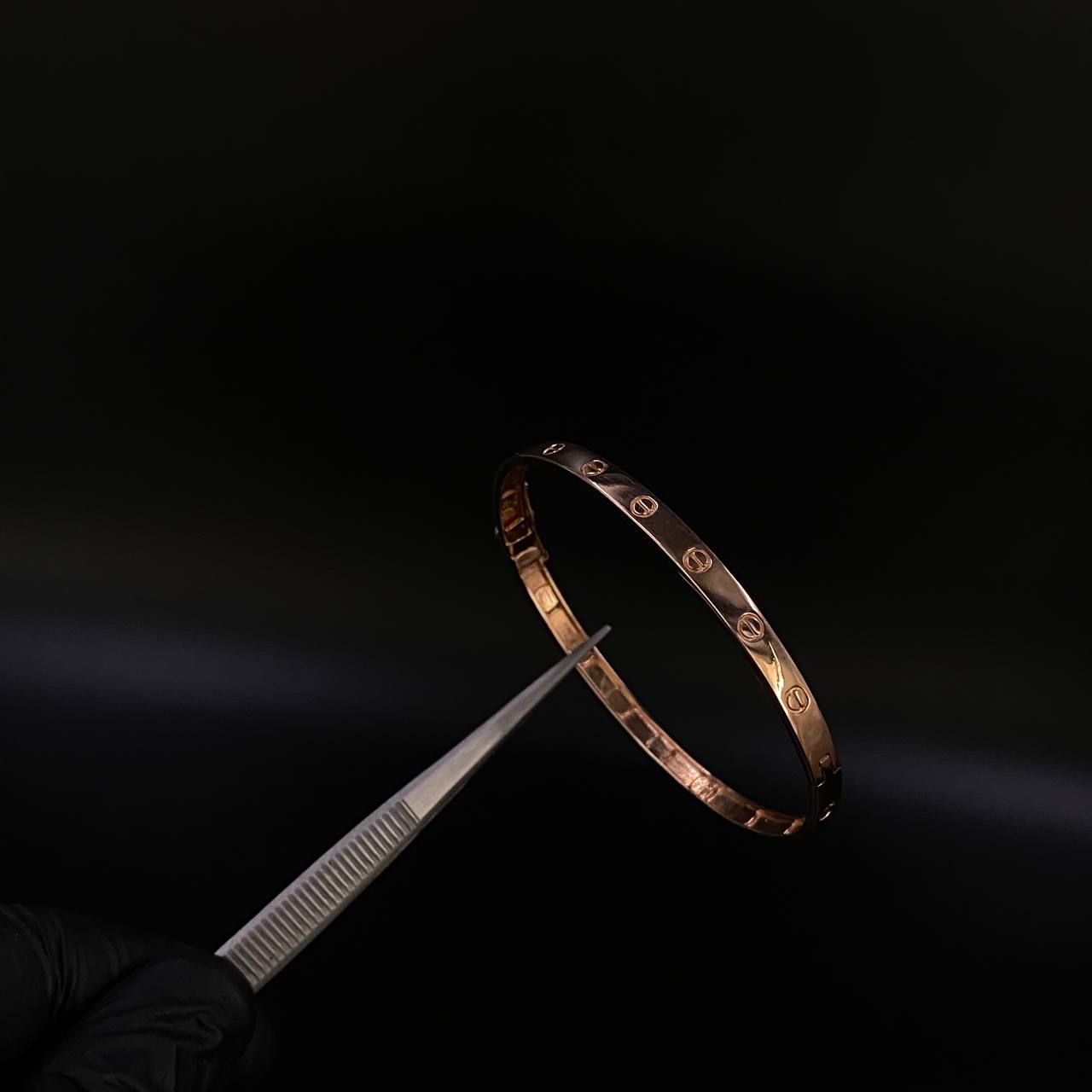 Pulso Aro Tornillo 14 .45gr / 20cm Oro Rosa &