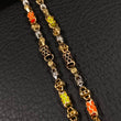 Tobillera Rustica Atorinillada 15.5gr / 26cm / 4.6mm Cauchos Tres Oros &