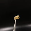 Anillo Sello Palma 3.4gr / T12 3/4 Cirocne Verde Dos Oros Amarillo Blanco &