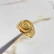 Anillo Sello Corona Rx  3.45gr / T9 Oro Amarillo &