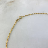 Cadena Lazo 1.45gr / 60cm / 1.5mm Oro Amarillo +3