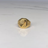 Anillo Sello RX 3.9gr / T11 3/4 Liso  Oro Amarillo$