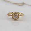 Anillo Halo  2.65gr / T6 1/2 / Oro Amarillo$.