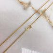Cadena Veneciana  3.8gr / 50cm / 0.95mm Oro Amarillo +3$
