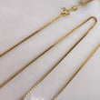 Cadena Veneciana 1.1gr / 40cm / 0.6mm Oro Amarillo +3 ©