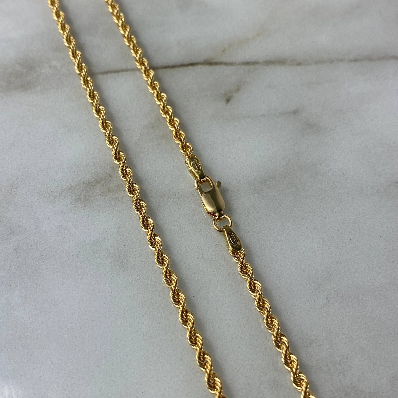 Cadena Lazo 5.75gr / 60cm / 2.7mm Oro Amarillo +3