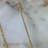 Cadena Lazo 1.7gr / 45cm / 1.9mm Oro Amarillo +3