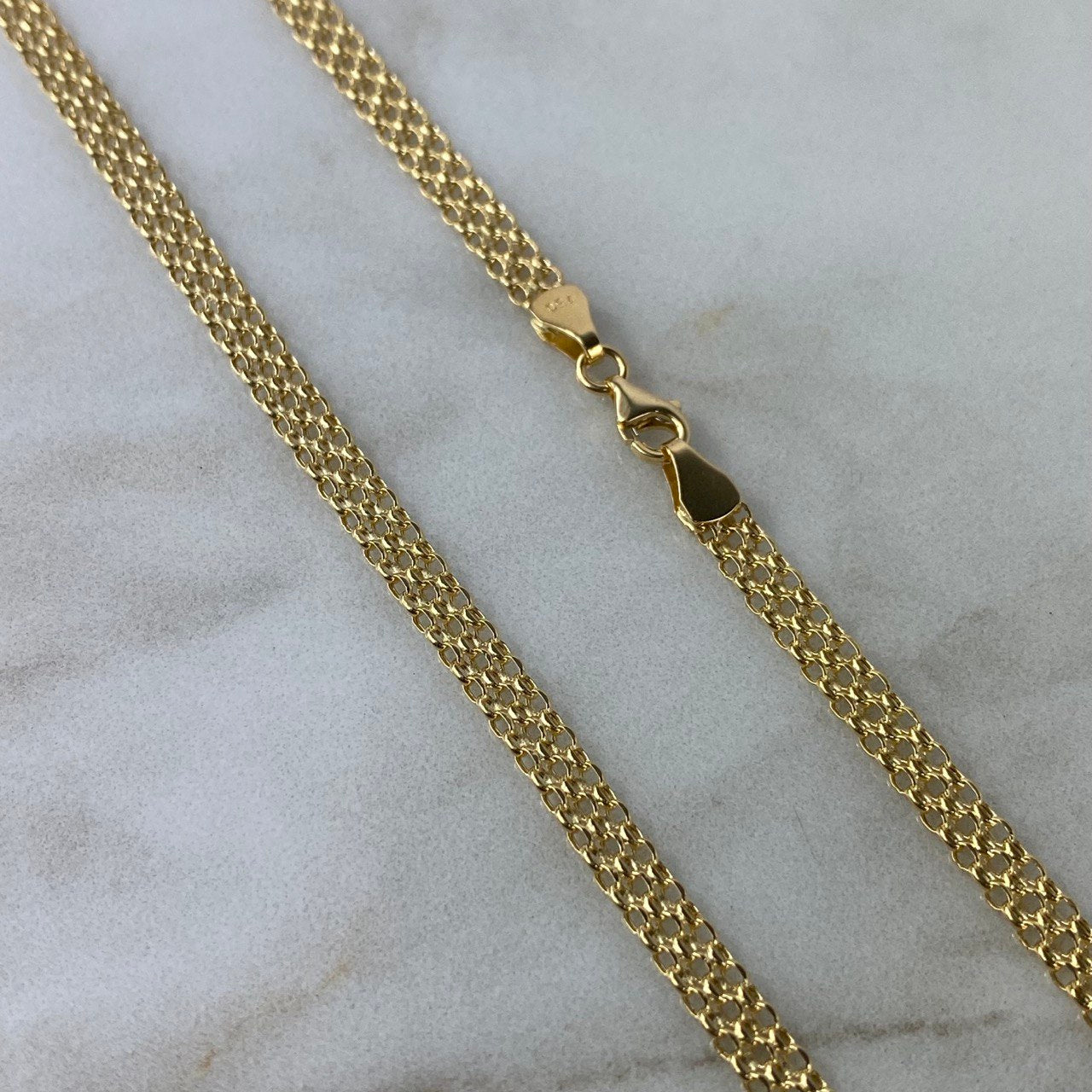 Cadena China 5.05gr / 45cm / 4.2mm Oro Amarillo +0