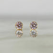 Topos Bisel 1.45gr / 7mm Circon Blanco Oro Amarillo 18K