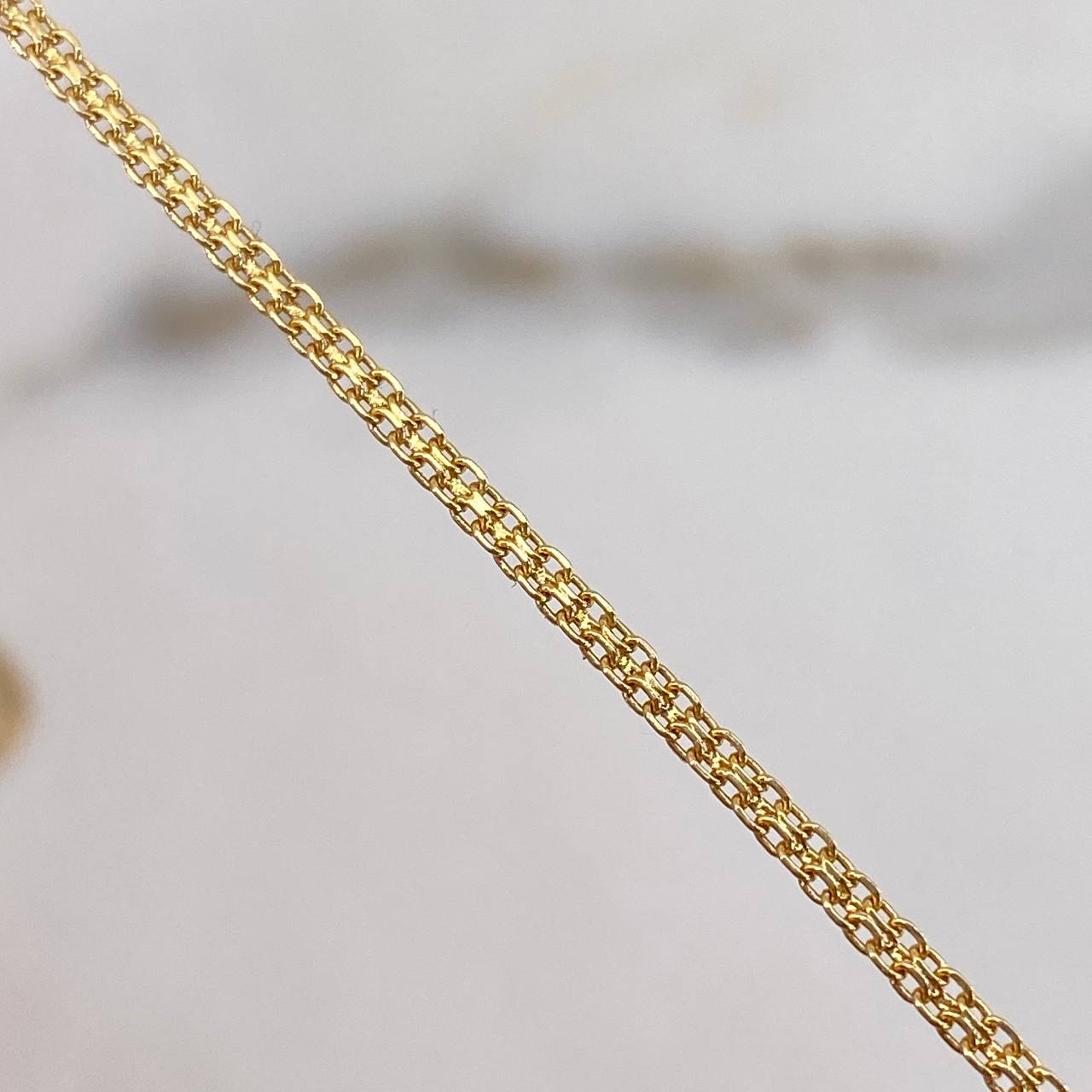 Cadena China  3.1gr / 60cm / 1.5mm Oro Amarillo +0$